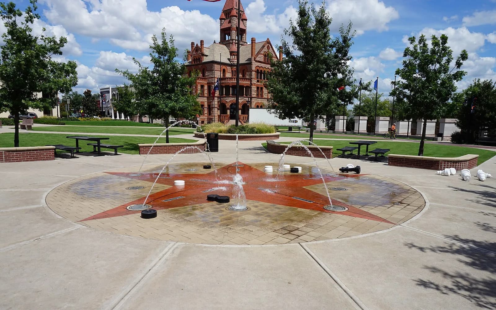 Courthouse Square in Sulphur Springs, Texas