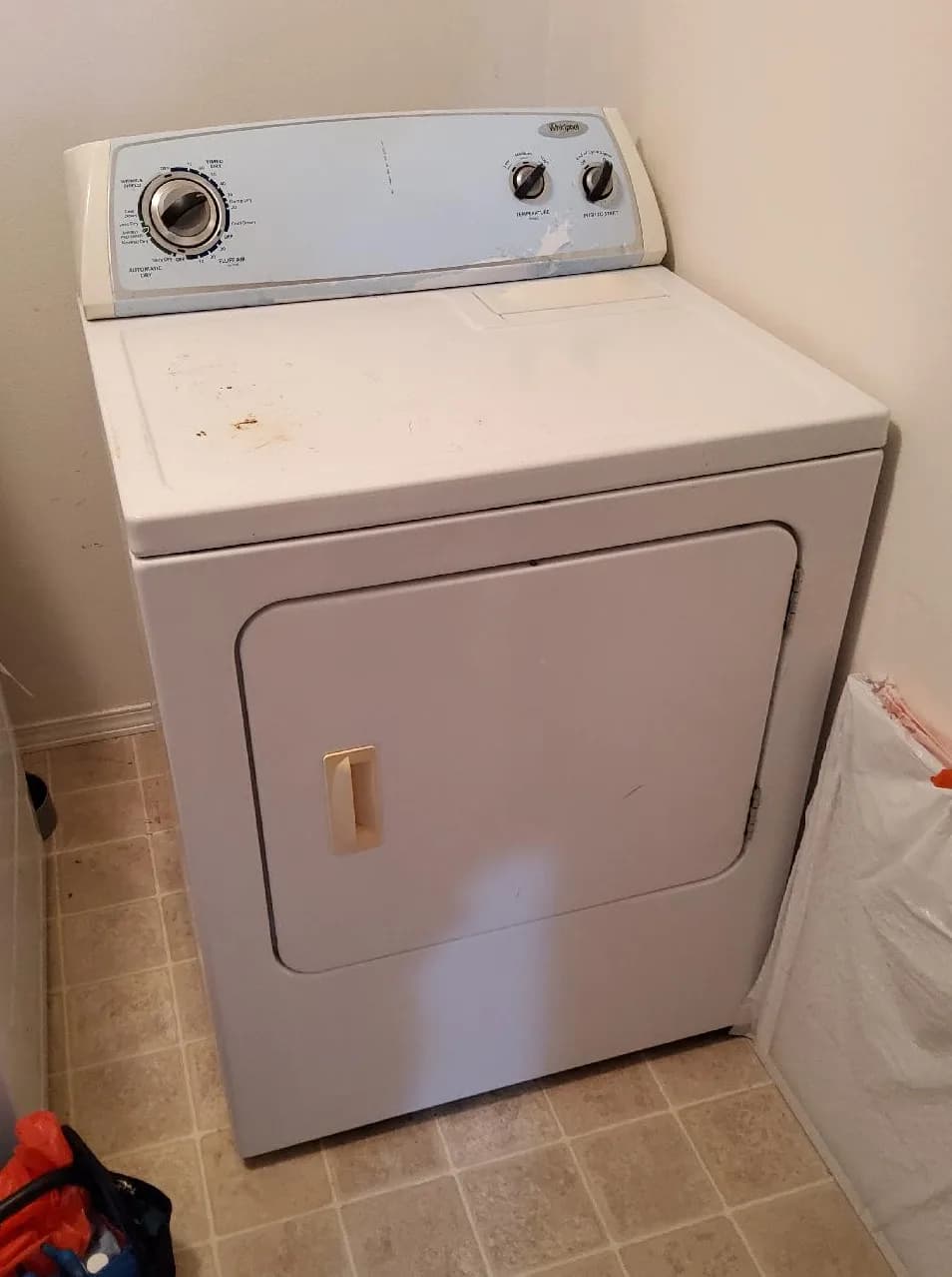WHIRLPOOL dryer repair in Graham, WA
