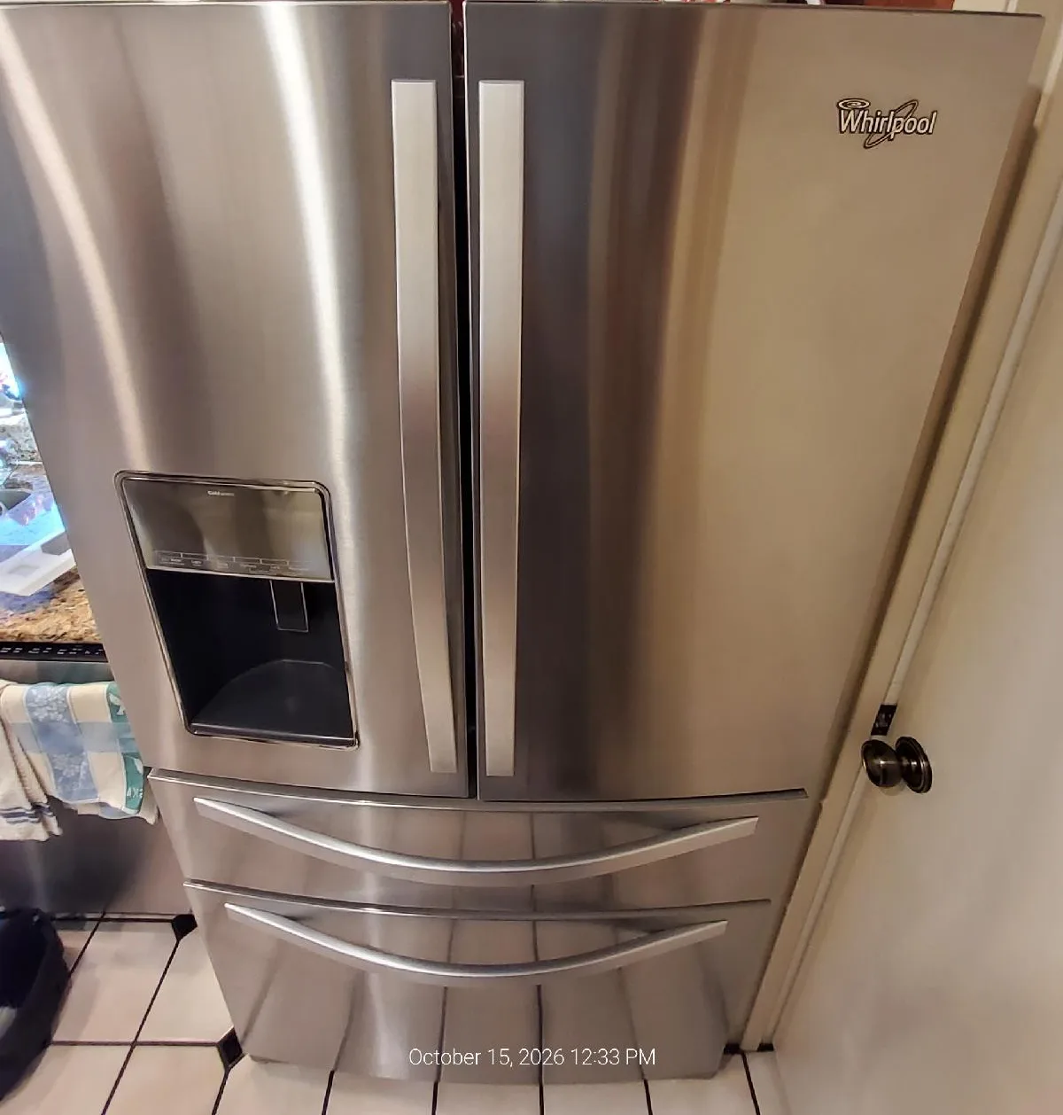WHIRLPOOL refrigerator repair in Garland, TX