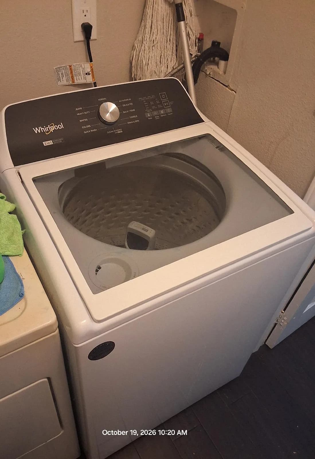 WHIRLPOOL washer repair in Wylie, TX