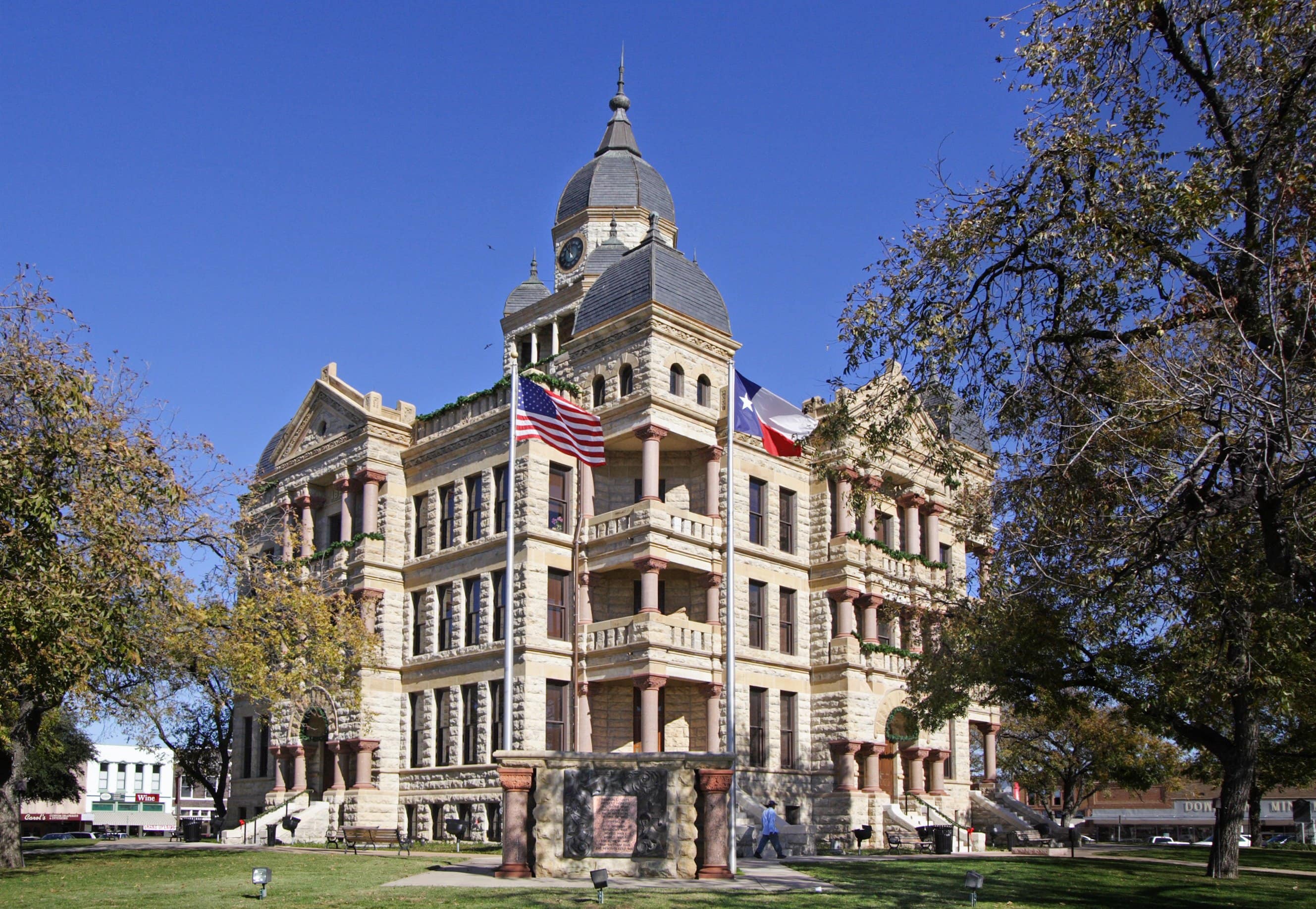 Denton, Texas city view